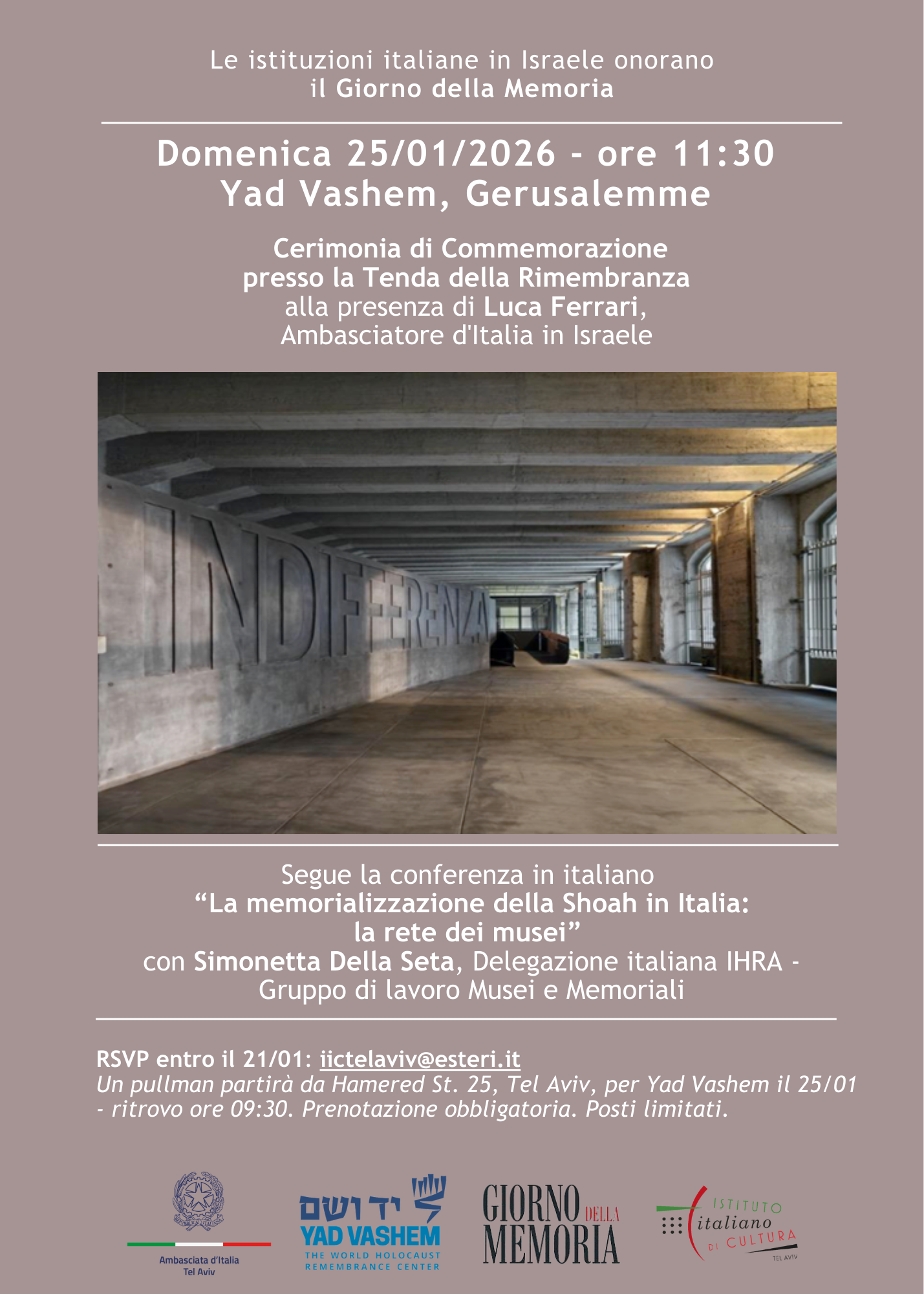 Giorno della Memoria 2026 finale