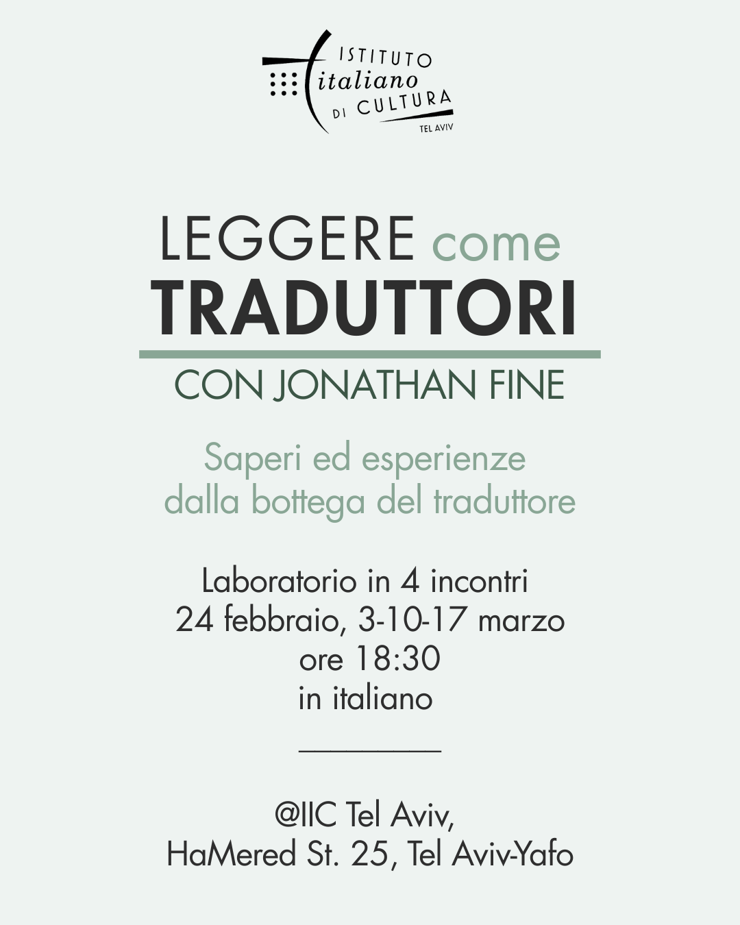 LEGGERE COME TRADUTTORI (2)